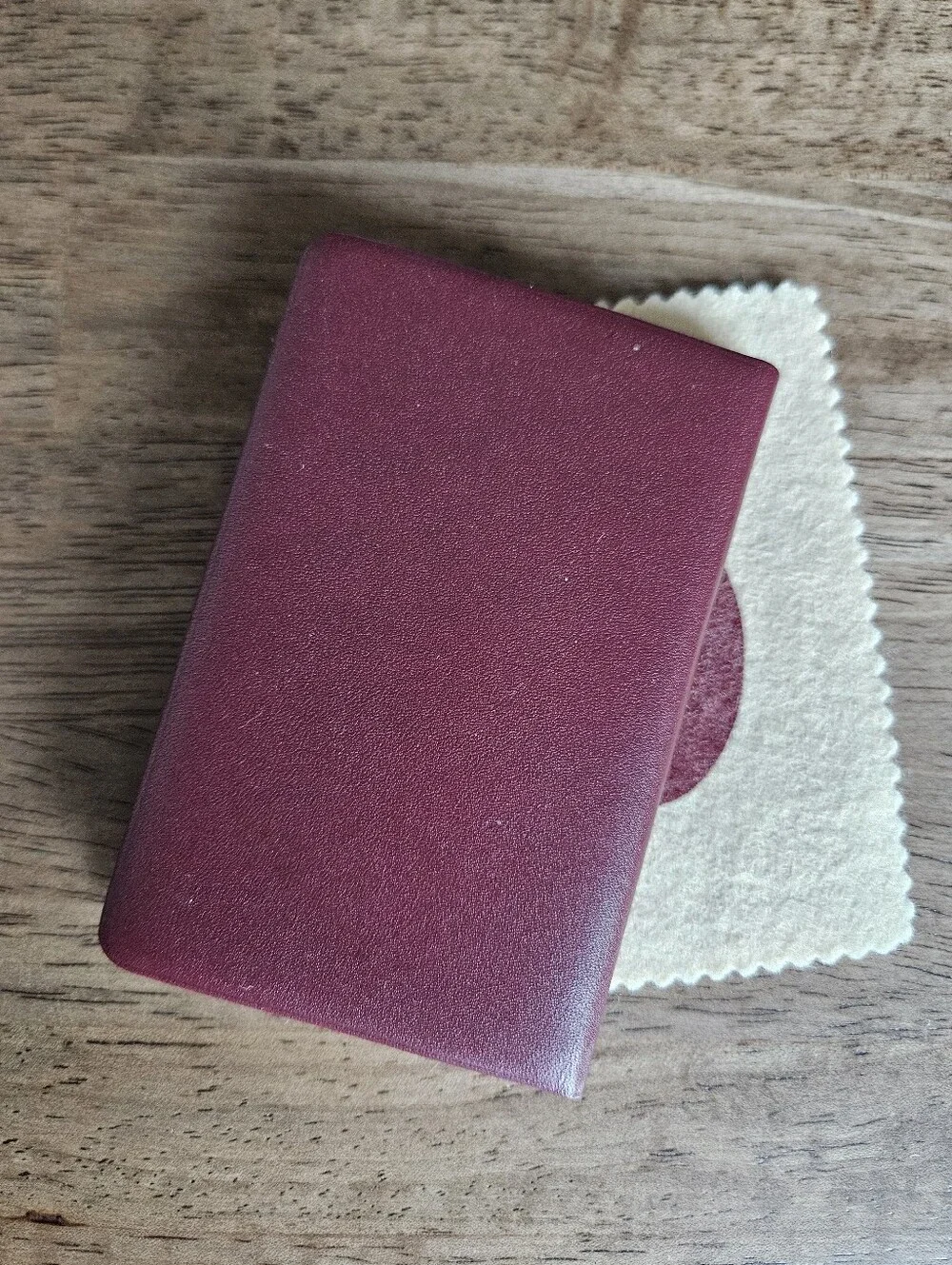 VTG Cartier Leather Address Book Gold-Tone Corner Hardware Alphabet Tabs